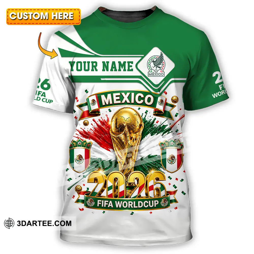 Unisex Shirt - Custom Mexico World Cup 2026 Shirt