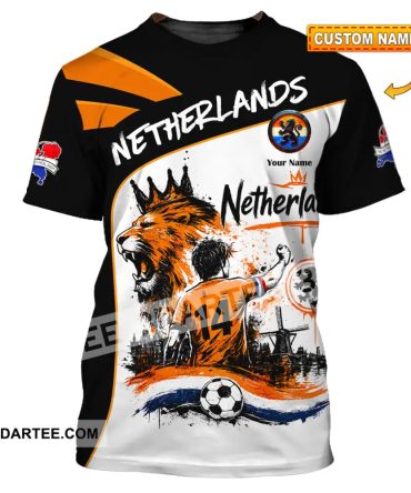 Unisex Shirt Hoodie - Custom Netherlands World Cup 2026 Shirt Hoodie