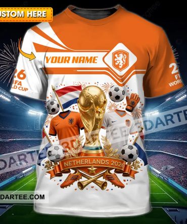 Unisex Shirt - Custom Netherlands World Cup 2026 Shirt