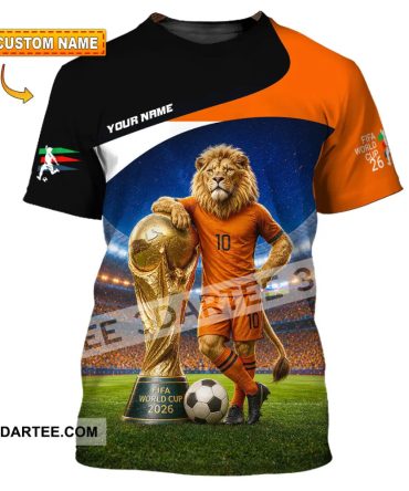 Unisex Shirt Hoodie - Custom Netherlands World Cup 2026 Shirt Hoodie