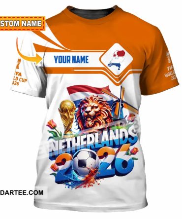 Unisex Shirt - Custom Netherlands World Cup 2026 Shirt
