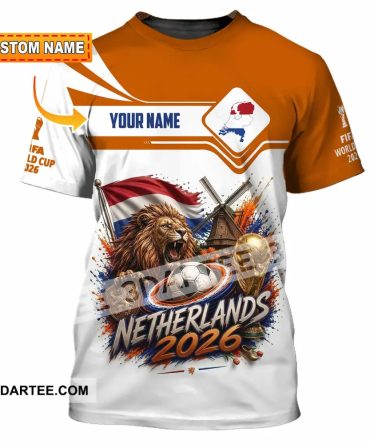 Unisex Shirt - Custom Netherlands World Cup 2026 Shirt