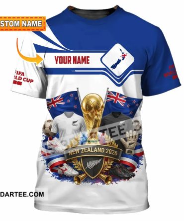 Unisex Shirt - Custom New Zealand World Cup 2026 Shirt