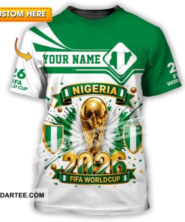 Unisex Shirt Hoodie - Custom Nigeria World Cup 2026 Shirt Hoodie
