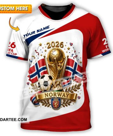 Unisex Shirt - Custom Norway World Cup 2026 Shirt