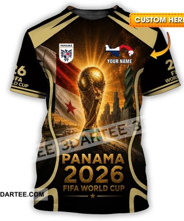 Unisex Shirt - Custom Panama World Cup 2026 Shirt