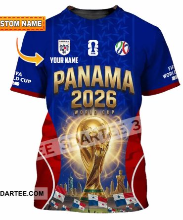 Unisex Shirt - Custom Panama World Cup 2026 Shirt