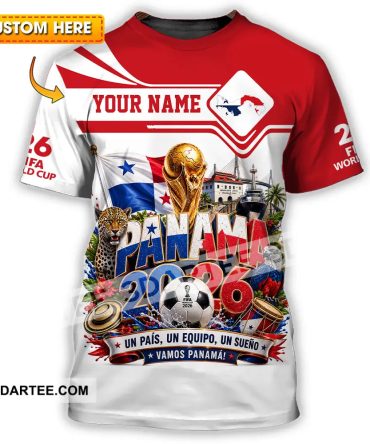 Unisex Shirt - Custom Panama World Cup 2026 Shirt