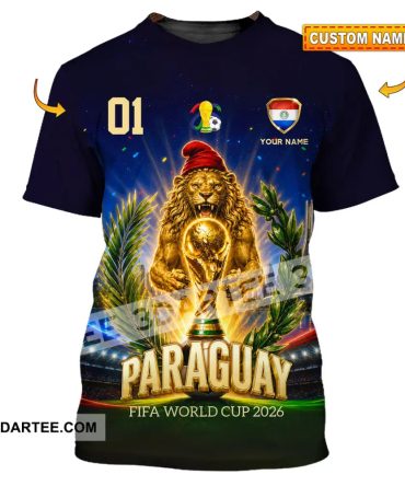 Unisex Shirt - Custom Paraguay World Cup 2026 Shirt