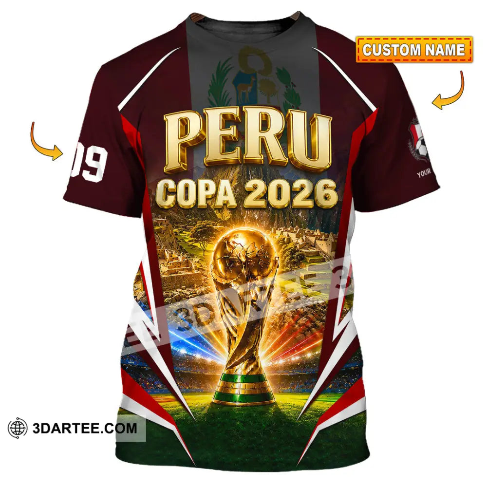 Unisex Shirt - Custom Peru Copa 2026 Shirt