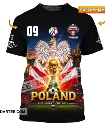 Unisex Shirt - Custom Poland World Cup 2026 Shirt