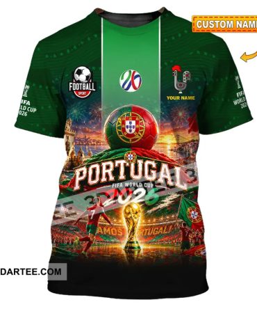 Unisex Shirt - Custom Portugal World Cup 2026 Shirt