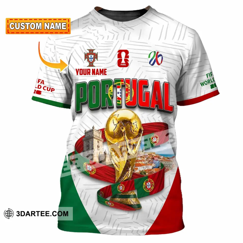 Unisex Shirt - Custom Portugal World Cup 2026 Shirt