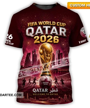 Unisex Shirt - Custom Qatar World Cup 2026 Shirt