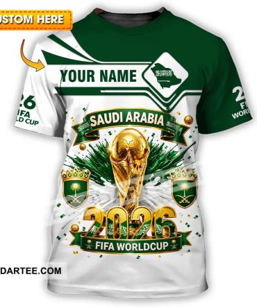 Unisex Shirt - Custom Saudi Arabia World Cup 2026 Shirt