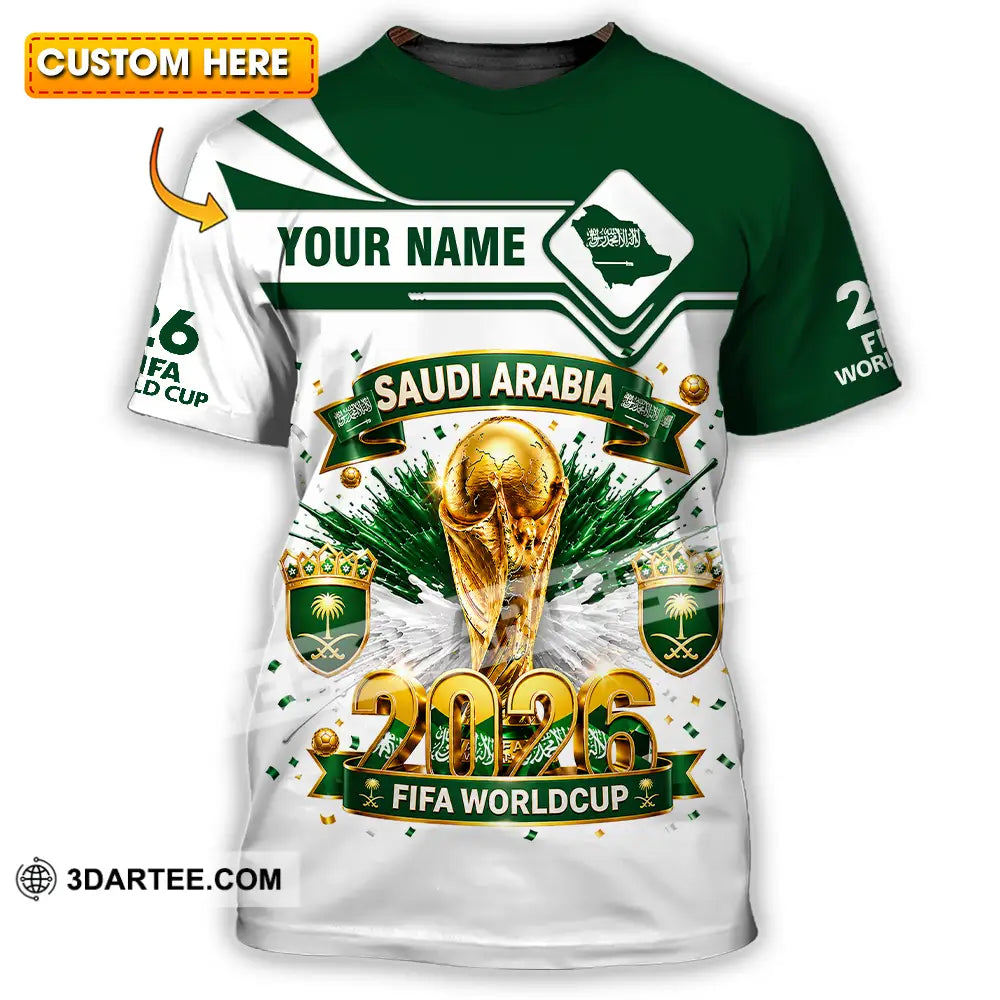 Unisex Shirt - Custom Saudi Arabia World Cup 2026 Shirt
