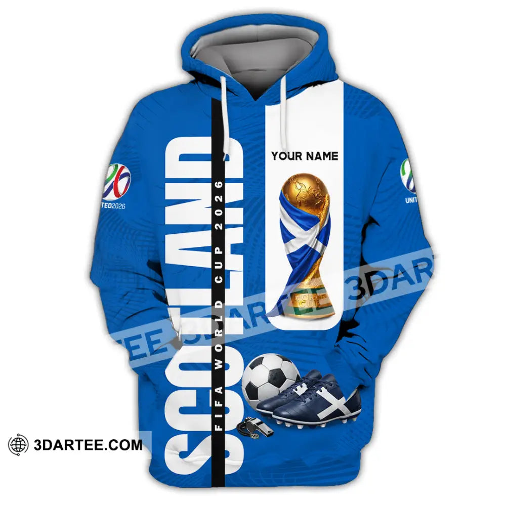 Unisex Shirt - Custom Scotland World Cup 2026 3D Shirt