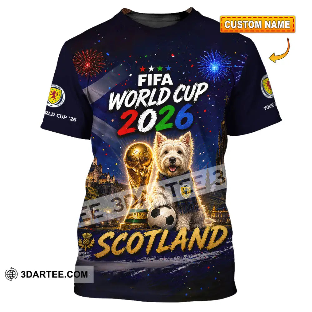 Unisex Shirt - Custom Scotland World Cup 2026 Shirt