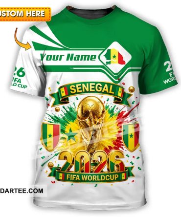 Unisex Shirt Hoodie - Custom Senegal World Cup 2026 Shirt Hoodie