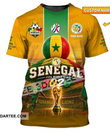 Unisex Shirt - Custom Senegal World Cup 2026 Shirt