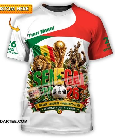 Unisex Shirt - Custom Senegal World Cup 2026 Shirt