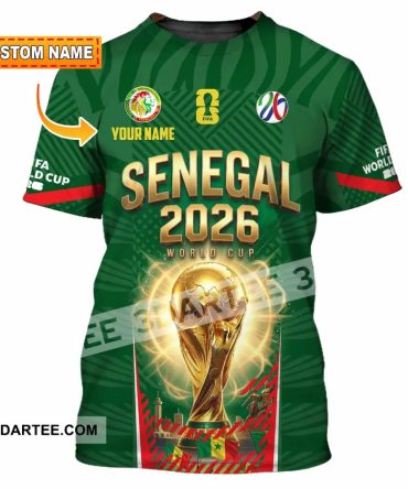 Unisex Shirt - Custom Senegal World Cup 2026 Shirt