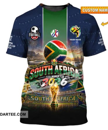 Unisex Shirt - Custom South Africa World Cup 2026 Shirt
