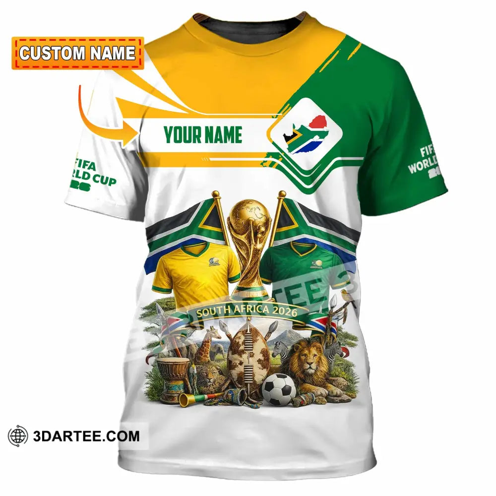 Unisex Shirt - Custom South Africa World Cup 2026 Shirt