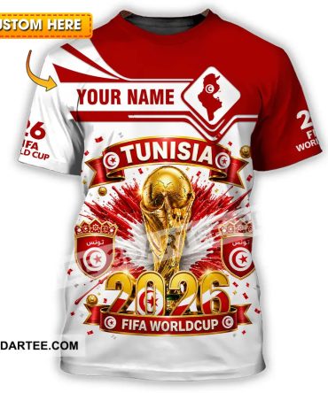Unisex Shirt - Custom Tunisia World Cup 2026 Shirt