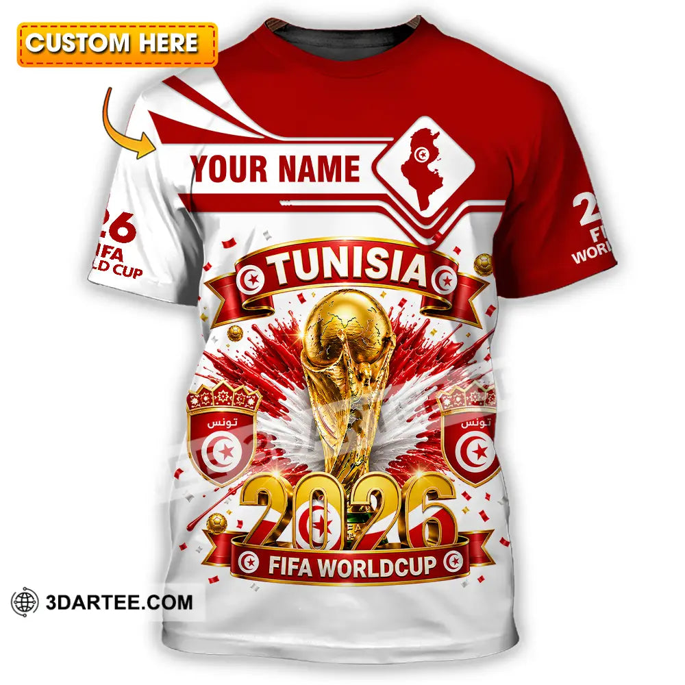 Unisex Shirt - Custom Tunisia World Cup 2026 Shirt