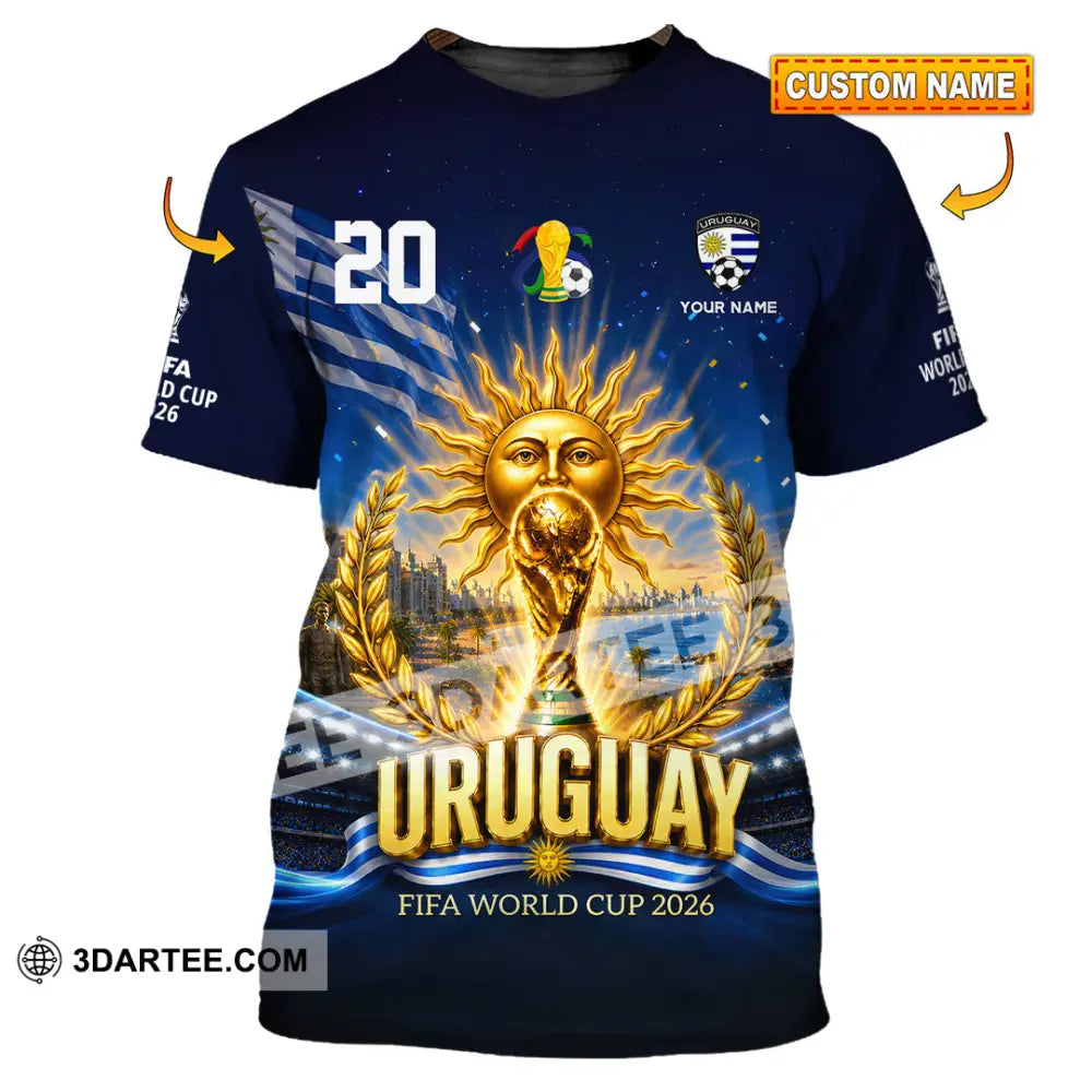 Unisex Shirt - Custom Uruguay World Cup 2026 Shirt