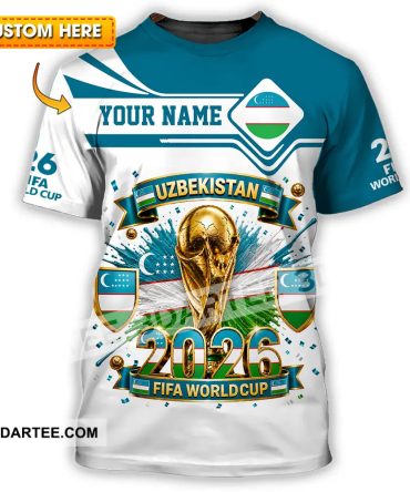 Unisex Shirt Hoodie - Custom Uzbekistan World Cup 2026 Shirt Hoodie