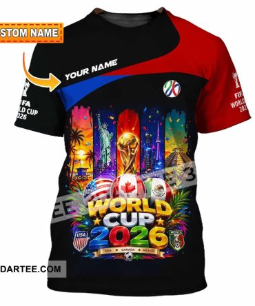 Unisex Shirt Hoodie - Custom World Cup 2026 Shirt Hoodie