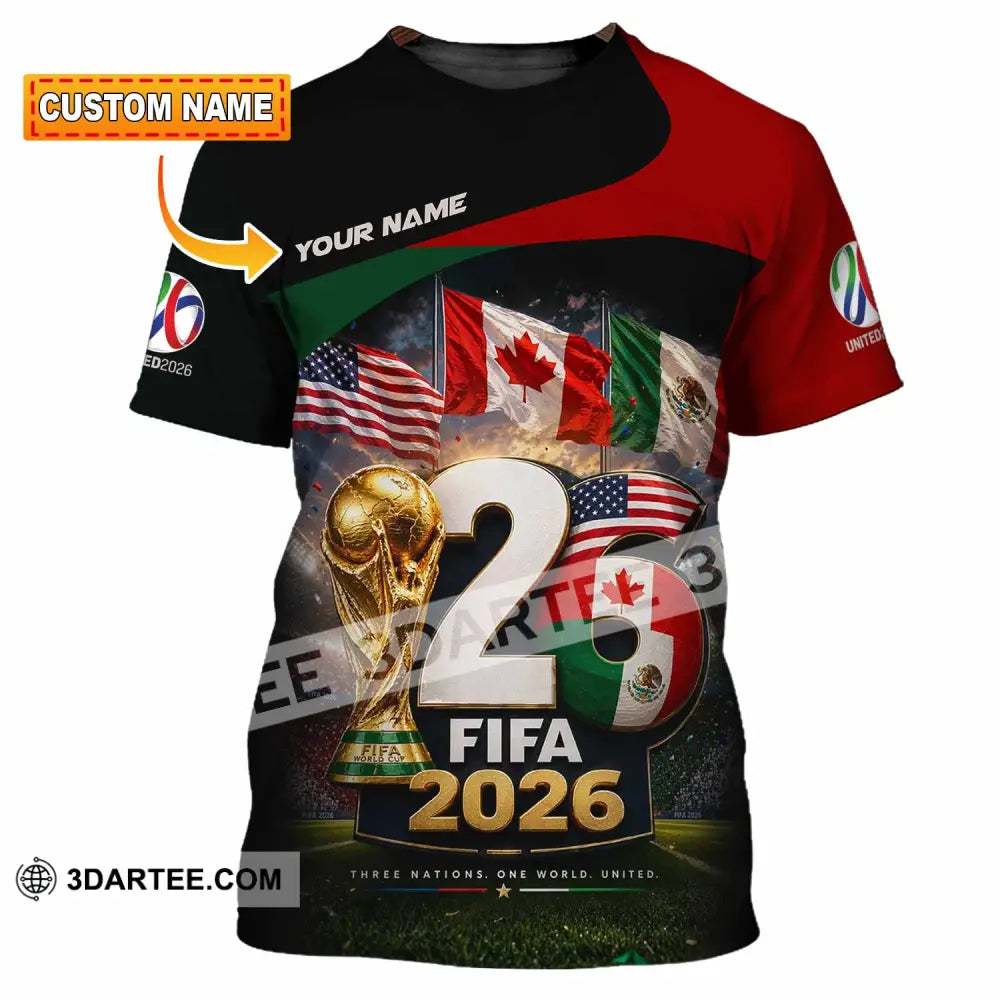 Unisex Shirt Hoodie - Custom World Cup 2026 Shirt Hoodie