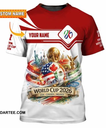 Unisex Shirt Hoodie - Custom World Cup 2026 Shirt Hoodie