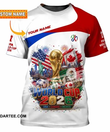 Unisex Shirt Hoodie - Custom World Cup 2026 Shirt Hoodie