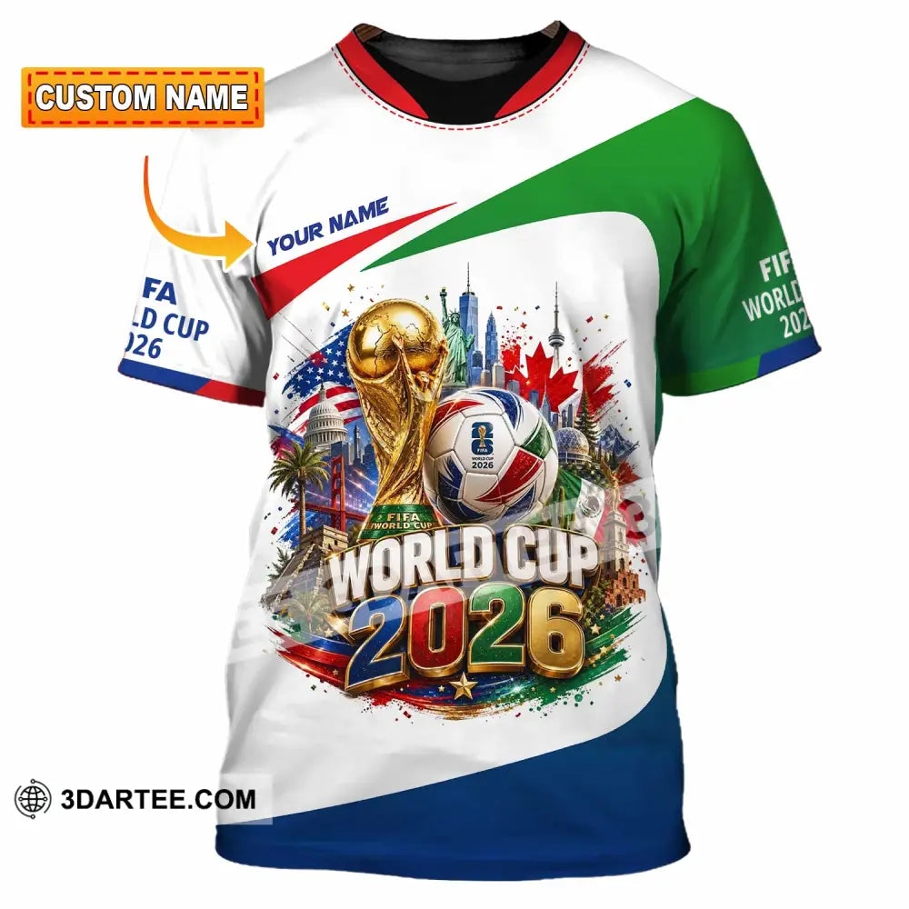 Unisex Shirt Hoodie - Custom World Cup 2026 Shirt Hoodie