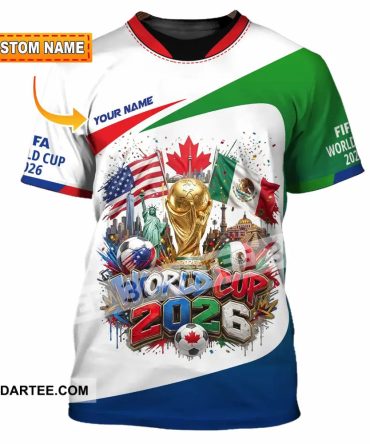 Unisex Shirt Hoodie - Custom World Cup 2026 Shirt Hoodie