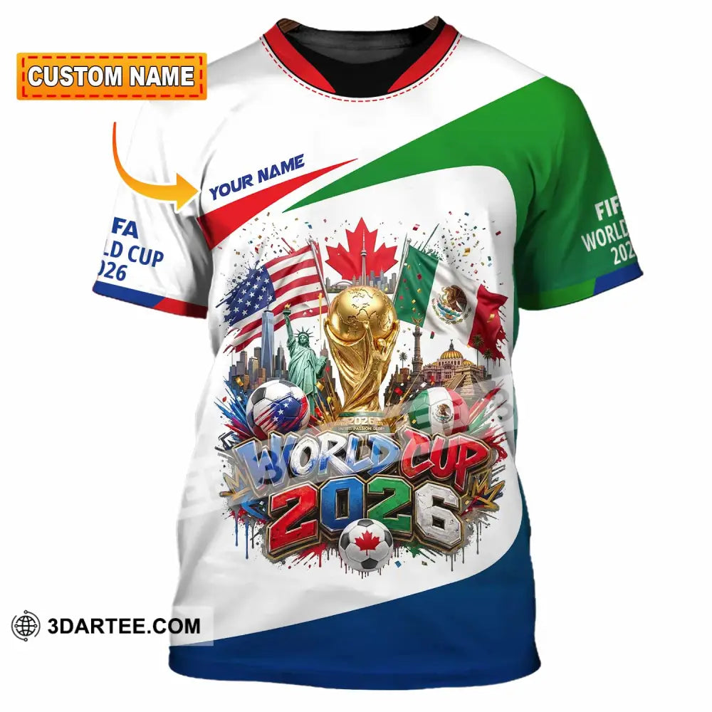Unisex Shirt Hoodie - Custom World Cup 2026 Shirt Hoodie