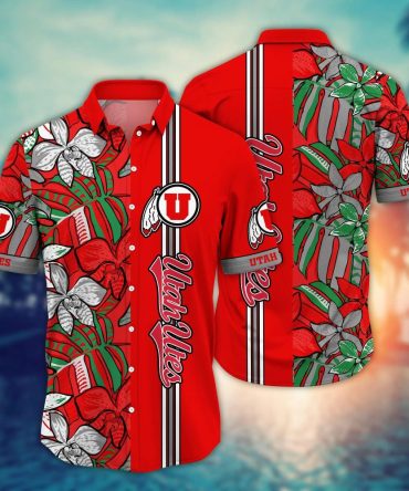 Utah Utes Ncaa Hawaiian Shirt High Temperatures Aloha Shirt
