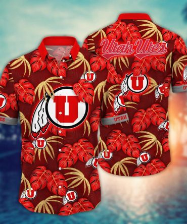 Utah Utes Ncaa Hawaiian Shirt Holiday Aloha Shirt