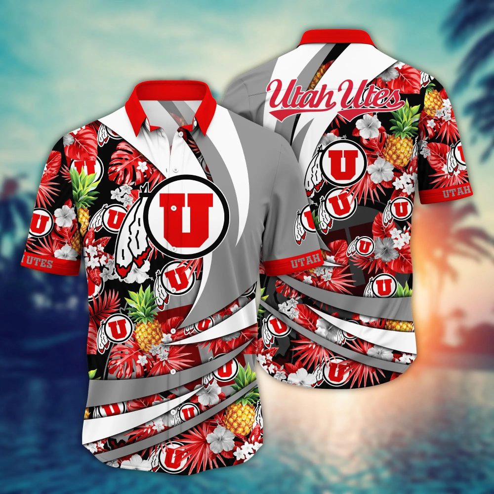Utah Utes Ncaa Hawaiian Shirt Sandals Aloha Shirt