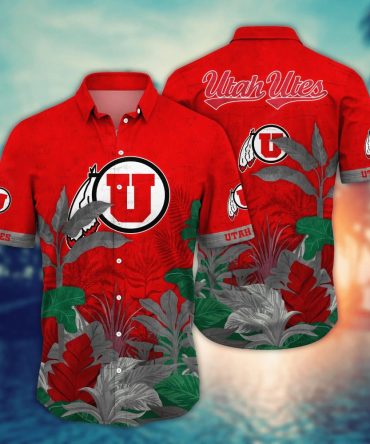 Utah Utes Ncaa Hawaiian Shirt Summer Camps Aloha Shirt