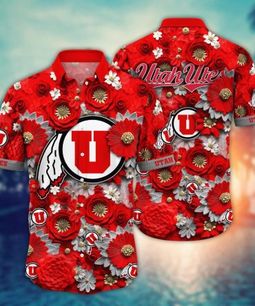 Utah Utes Ncaa Hawaiian Shirt Trending For This Summer Customize Shirt Any Team