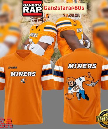 Utep Miners We Are Back New Uniform Limited Edition Football Jersey