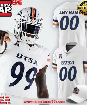 Utsa Roadrunners Football 2025 Collection Custom Football Jersey