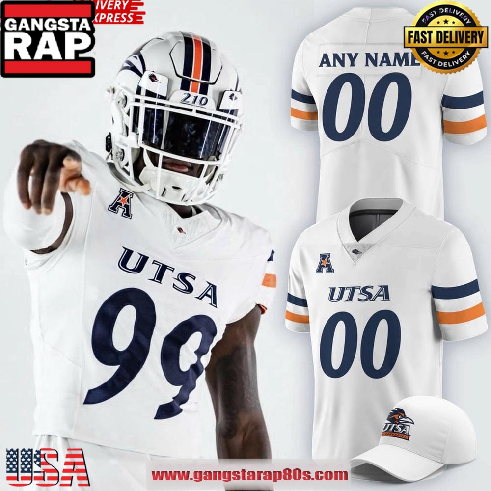 Utsa Roadrunners Football 2025 Collection Custom Football Jersey
