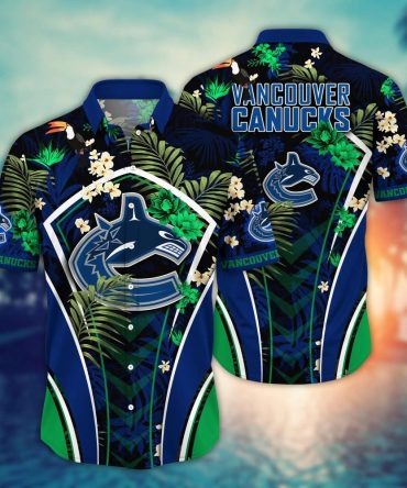 Vancouver Canucks Nhl Hawaiian Shirt Sunscreen Aloha Shirt