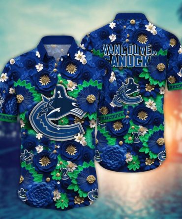 Vancouver Canucks Nhl Hawaiian Shirt Trending For This Summer Customize Shirt Any Team