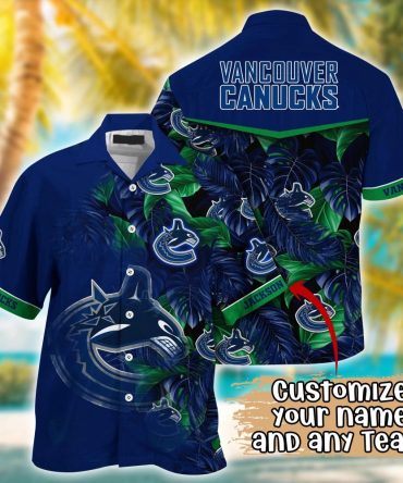 Vancouver Canucks Nhl Summer Hawaii Shirt And Tshirt Custom Aloha Shirt